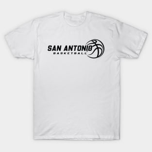 Retro San Antonio Basketball Team T-Shirt